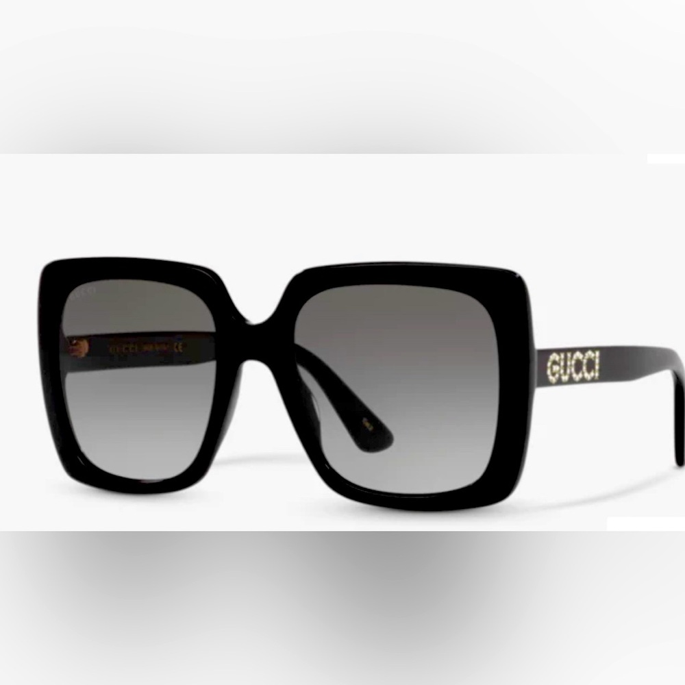 Euc Gucci Oversized Rectangular Sunglasses - image 7